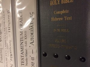 Bibeldelar - Grekiska och Hebreiska.